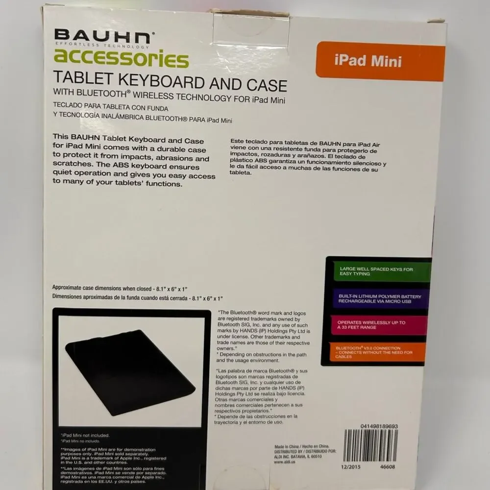 Bauhn tablet keyboard